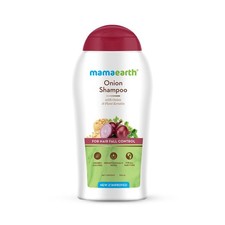MAMAEARTH Onion Shampoo for Hair Growth  Loss 3.38 Fl Oz Pack of 1 , White