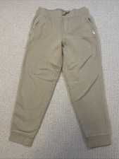 Polo Ralph Lauren Sweatpants Boys Large 14-16 Fleece lined Joggers Youth Beige