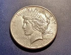 Choice AU 1926-S U.S. Peace Dollar