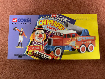 Corgi Classics 1:50 Scammell Constructor Cannon & Ringmaster #17801