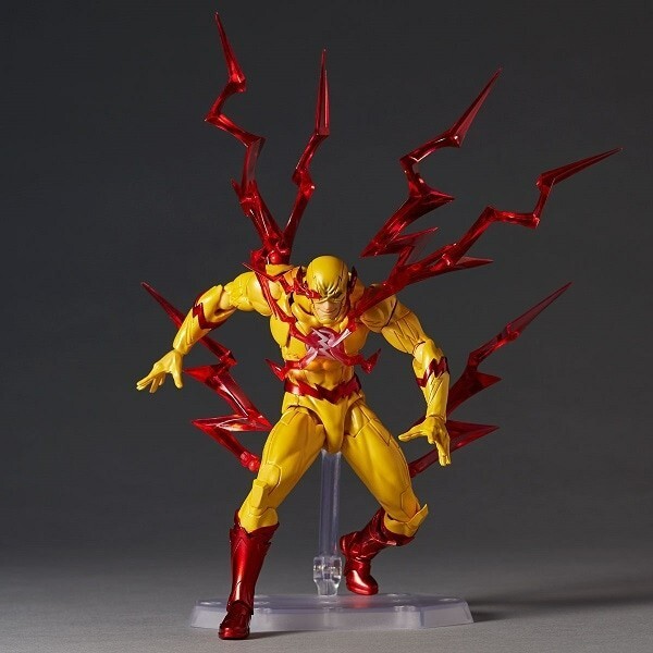REVOLTECH リバースフラッシュ　中古 Revoltech Amazing Yamaguchi Reverse Flash Action Figure Kaiyodo DC