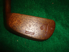 VINTAGE HICKORY SHAFT ACCURATE MASHIE 15 GOLF IRON