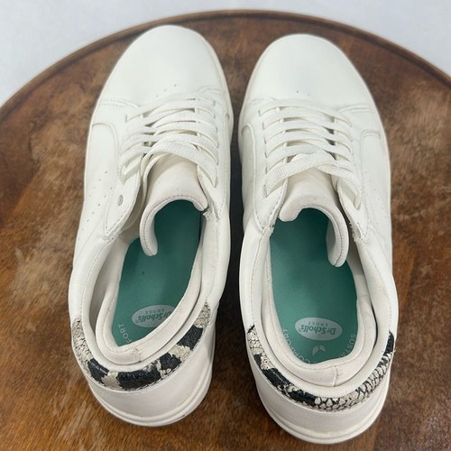 Dr Scholl's Shoes Wm 7M Wink Lace Slip On Comfort Sneakers White *Flaw - Picture 5 of 14