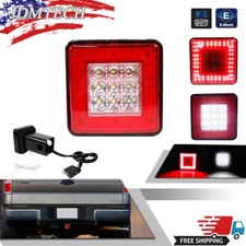 Roane LED Tow Hitch Driving & Brake Lamp with Reverse Light Fits 2" for Chevy