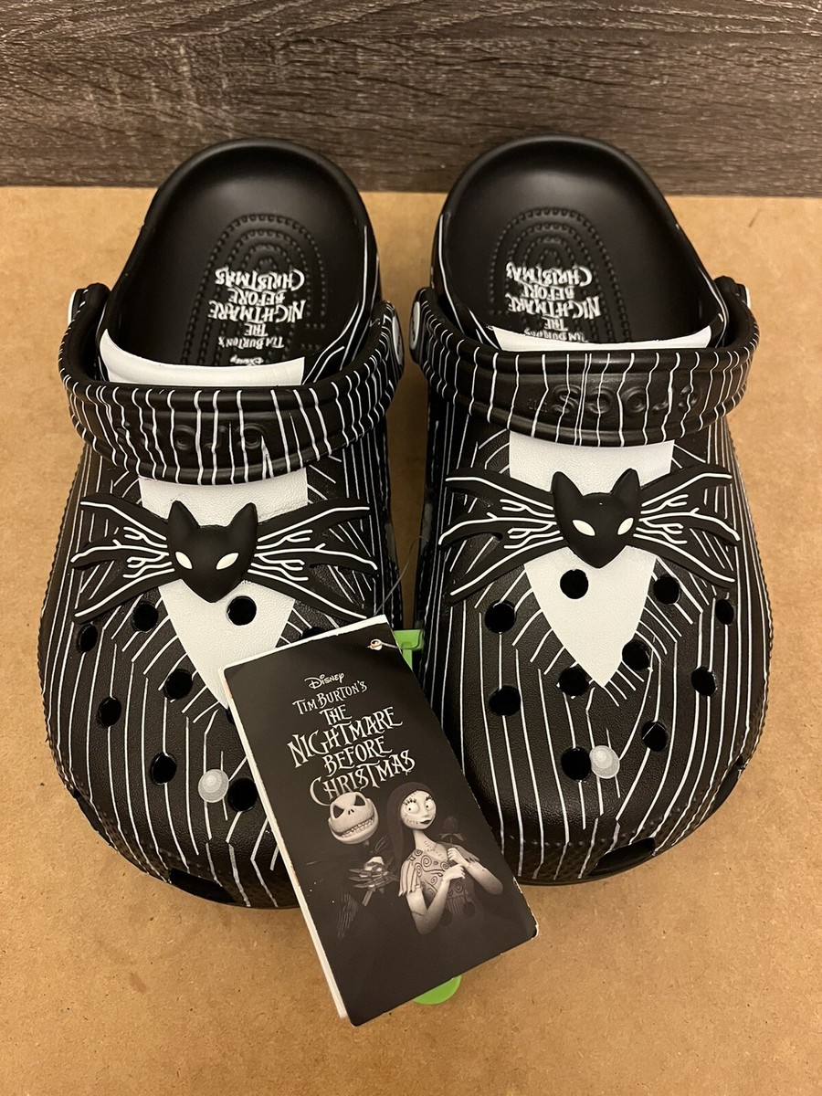 Disney Nightmare Before Christmas x Crocs Classic Clog Black