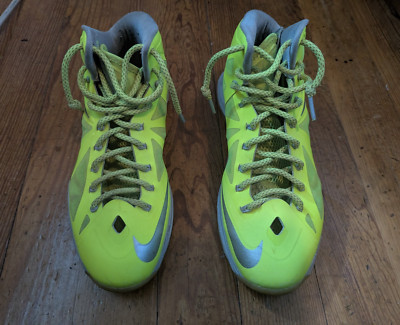 LeBron James X 10 Volt Nike  Tennis Ball  Dunkman Size 10 Mens No Box 2013