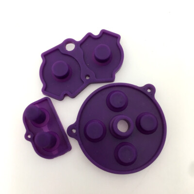 For GBA Conductive Rubber Pads Buttons Silicone A-B D-pad Start Select Keypad for Gameboy Advance Console
