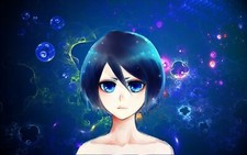 Anime girls bleach kuchiki Custom Gaming Mat Desk