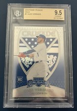 2018 Panini Crusade Holo, #11 Alex Verdugo, Rookie RC, BGS 9.5 GEM MINT