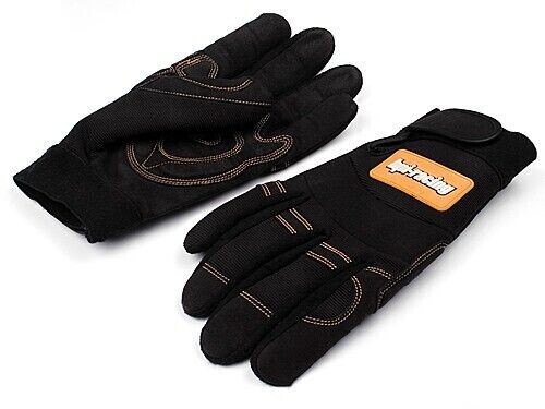 Gants HPI Pit noirs en taille S pour une meilleure adhérence en mécanique