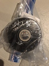 Darnell Nurse - Edmonton Oilers Authenticated Autograph Hockey Puck NHL