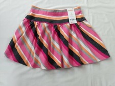 NWT Gymboree Panda Academy Stripe Elastic Waist Skirt Sz 7