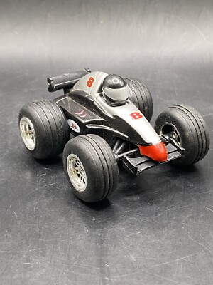 Friction Car New Ray Race Car Pull Back & Go Rare Original Real Riders Toy Car