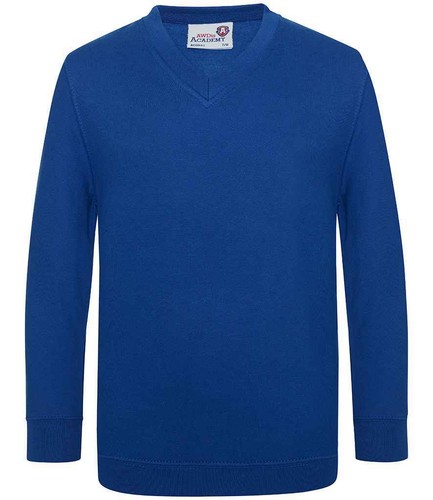 Sudadera AWDis Academy AC03J niños cuello en V - Imagen 10 de 34