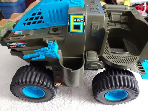 GI JOE BATTLE WAGON M-LAUNCHER DMA 2-2085 VEHICLE TOY - Picture 2 of 5