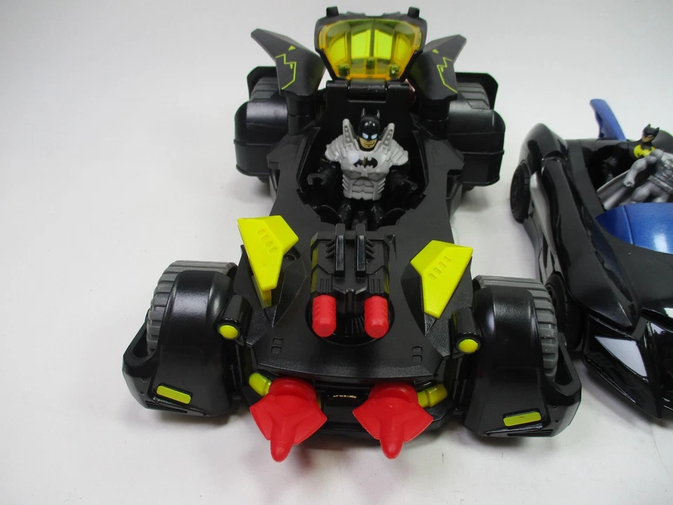 Mixed LOT Of Fisher-Price Imaginext DC Super Friends Batman Batmobile ETC DHT64 - Image 3 of 4