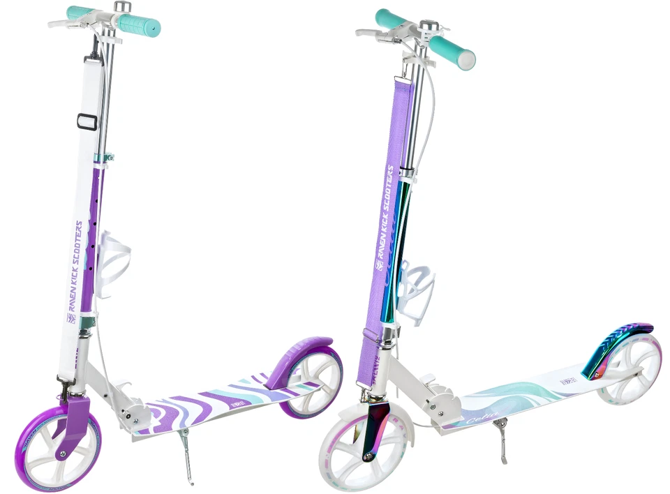 Kinder Roller Scooter Kickroller Cityroller Raven 200mm mit Handbremse - Neu!