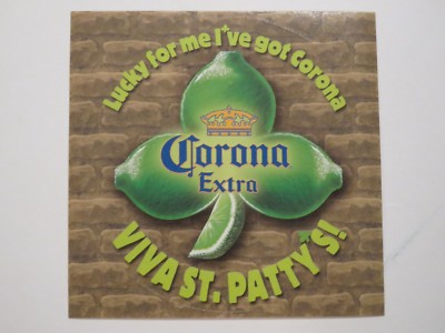 Bier Aufkleber ~ ~ Lucky für Me I Ve Corona Extra Viva St Patty's Mexikanisch