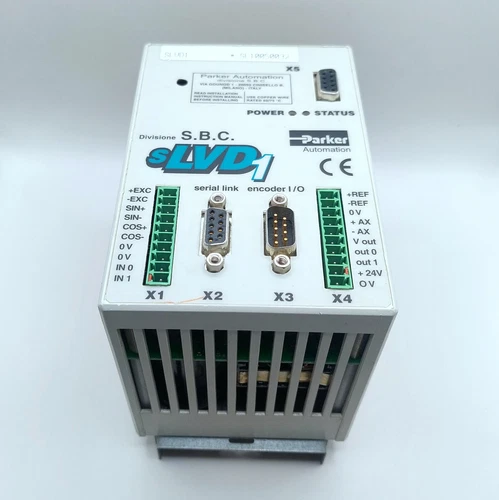 PARKER SLVD1 SERVO DRIVE 3 X 230VAC 1.25AMP 0-450HZ