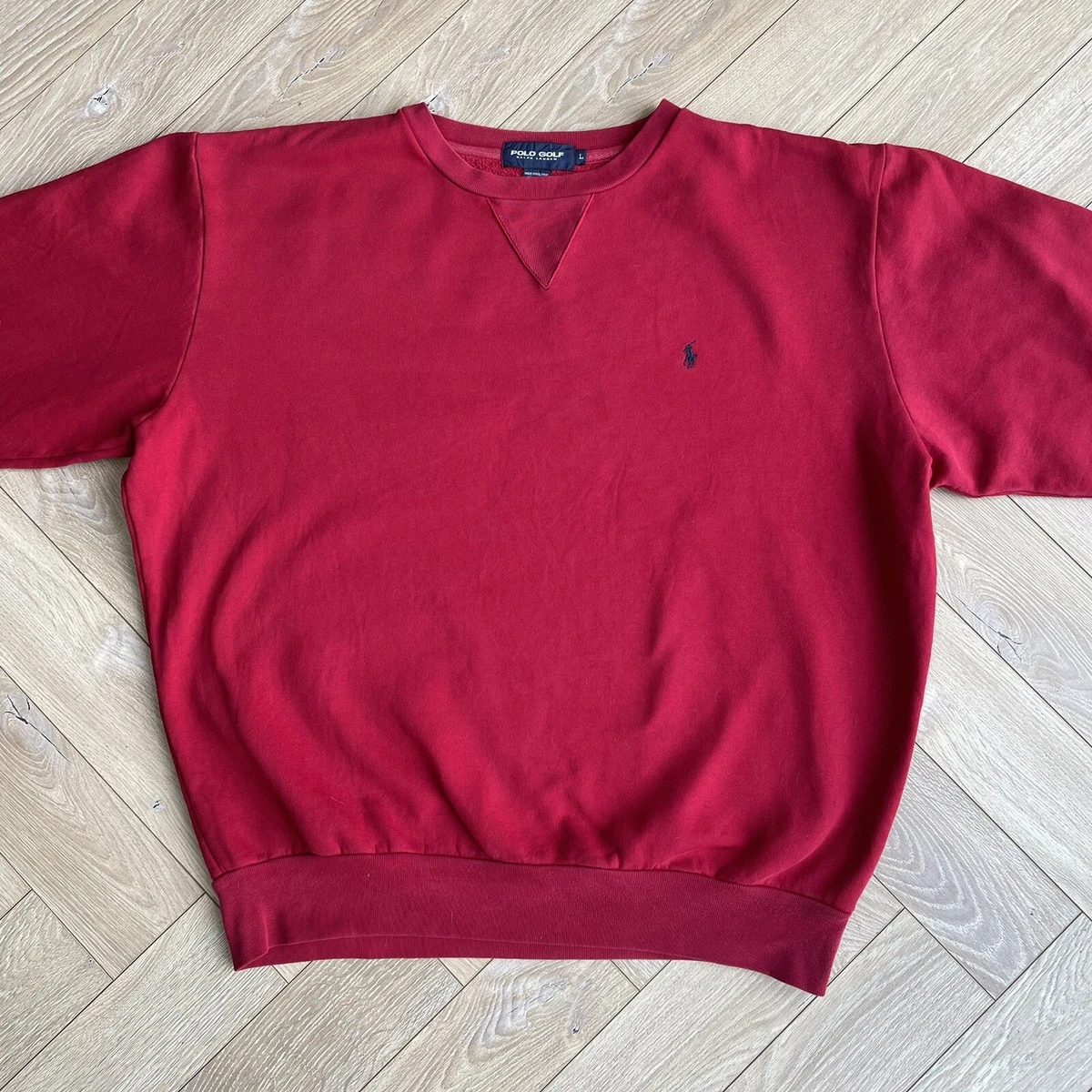 Vintage polo jumper clearance