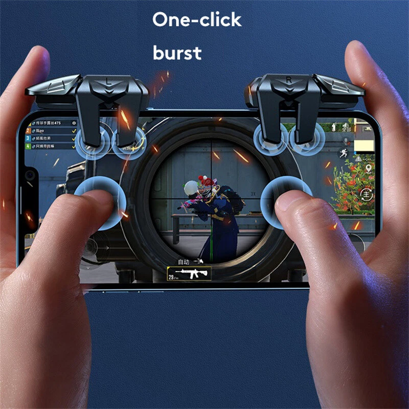 G21 Mobile Game Trigger For PUBG Phone Gaming Controller Alloy Gamepad Joystick - Image 2 of 4