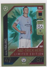 Topps Match Attax Champions 22/23 CC 12 Erling Haaland Limited Edition Christmas