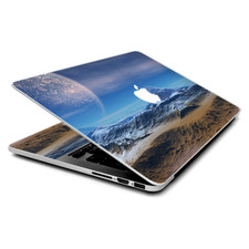 Skin Wrap for MacBook Pro 15 inch Retina Space Planet Moon Surface outerspace