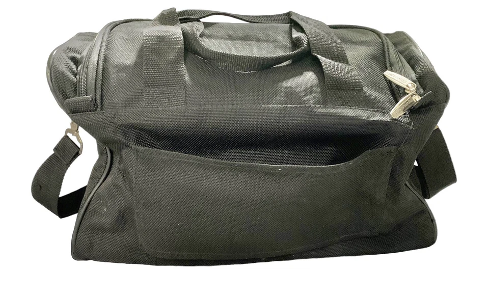 Pierre Cardin Travel Bag Randa Luggage Black Crossbody Strap - Image 2 of 4