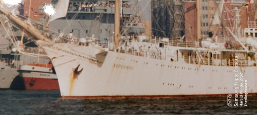 Foto Segelschulschiff Vollschiff Khersones RUS ca. 19 x 13cm - 第 3/6 張圖片