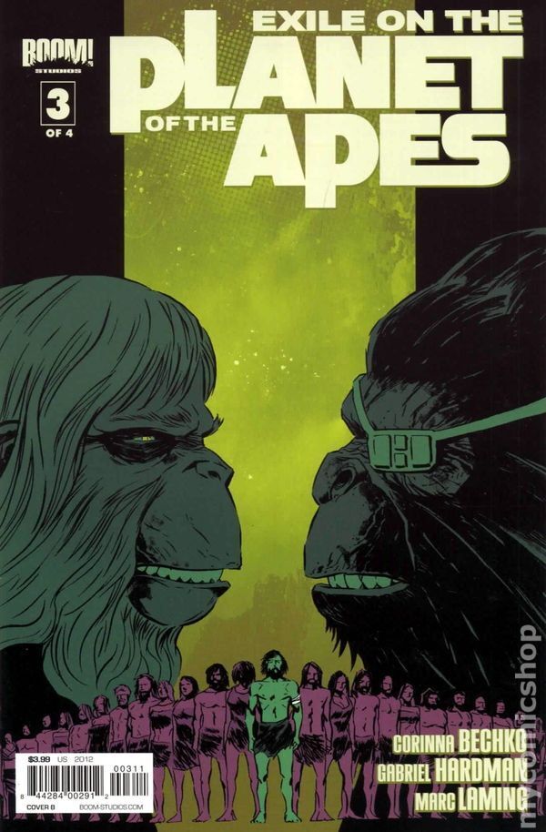 Exile on the Planet of the Apes #3B FN 2012 Stock Image