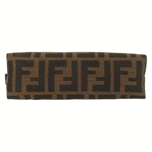 Auth FENDI Made in Italy Zucca Accessory Pouch Brown 2111.7No037-JWU.088 - Picture 6 of 13