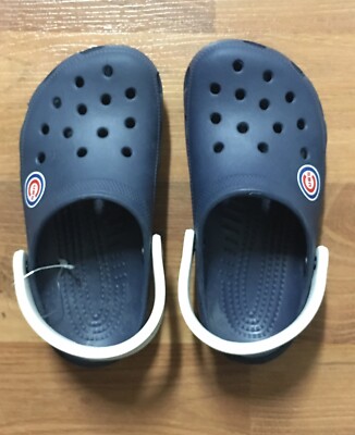 New Crocs Chicago Cubs Clogs Kids Size 10/11 RARE Hard to Find