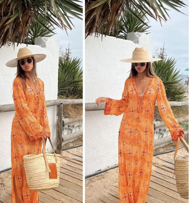 ZARA NEW WOMAN SHIMMERY TUNIC DRESS LIMITED EDITION ALL