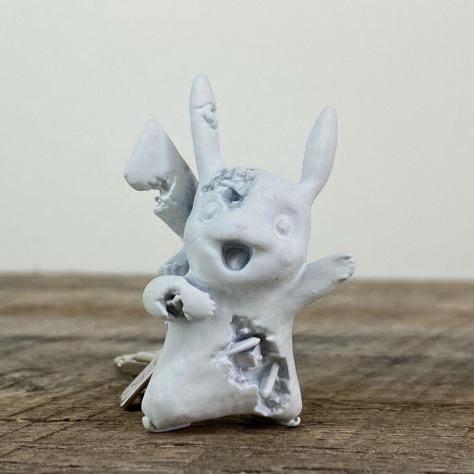 Daniel Arsham x Pokémon | White Crystallized Pikachu Keychain