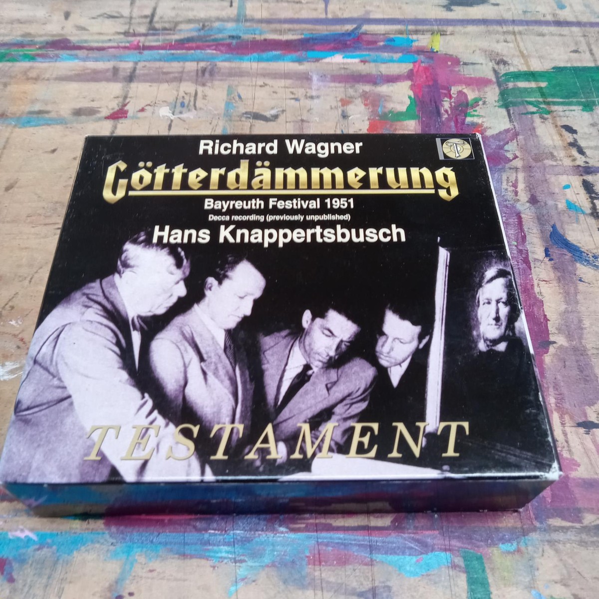 Wagner Gotterdammerung 1999 Testament UK SBT 4175 Mono 4CD Box Set 