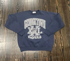 Vintage Lee Georgetown Hoyas Sweatshirt Men’s XL Blue Cotton 