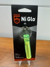 Ni-Glo Solar Gear Marker Yellow Recharges By Sun or Light Source