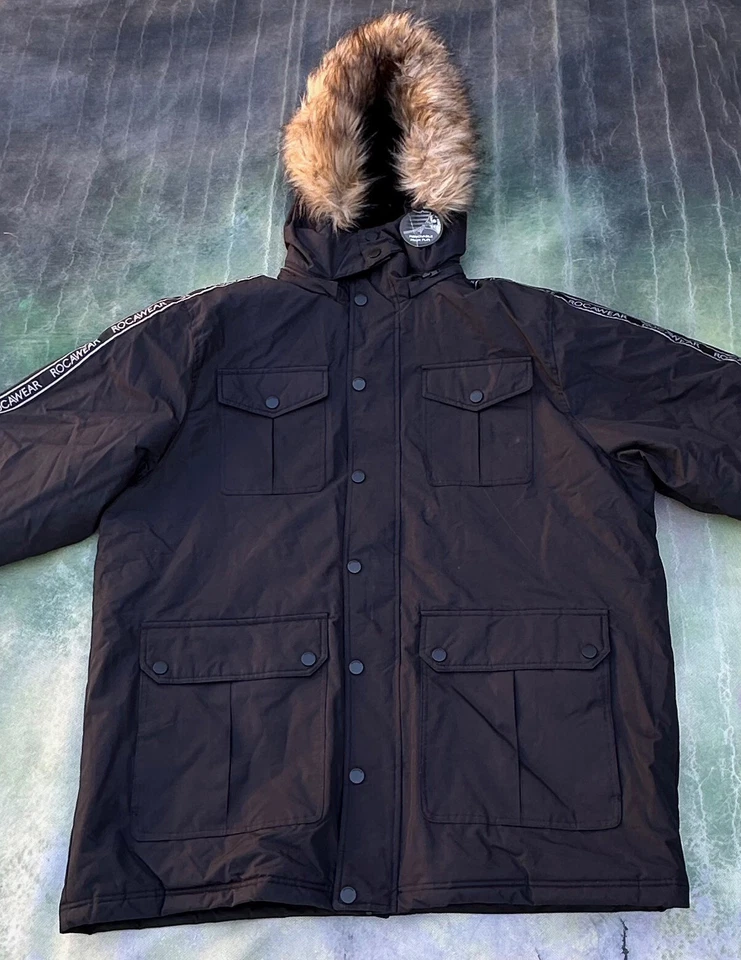 Rocawear Men's Snowboard Ski Winter Jacket Size 3XL. - Image 3 of 4