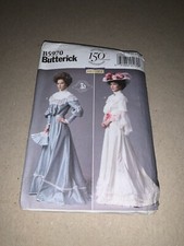 NEW UNCUT Butterick 5970 Edwardian Lawn Dress Costume Pattern Size 16-24