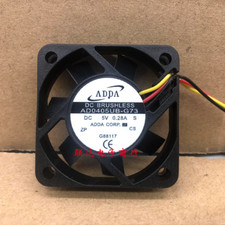 ADDA AD0405UB-G73 DC5V 0.28A 4010 4CM 3-Wire Cooling Fan