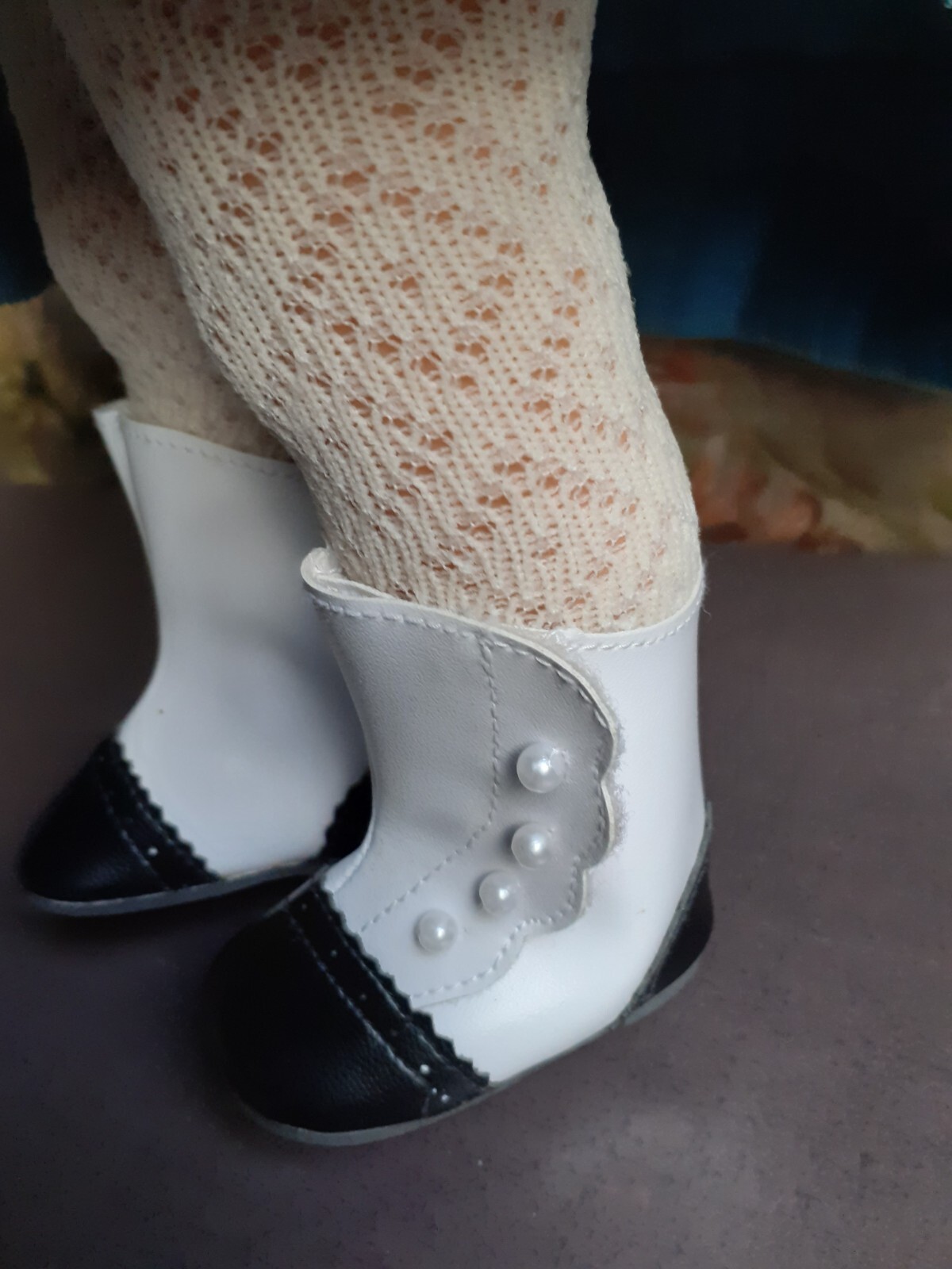 Bottines cuir poupée Emilie Gégé pour revivre vos précieux souvenirs d'enfance