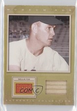 2012 Panini Golden Age Museum Authentic Collection Material Nellie Fox HOF 0lc5