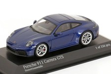 Minichamps 1:43 PORSCHE 911 992 2 CARRERA GTS COUPE 2024 BLUE METALLIC 410064121