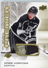2024-25 Premier Anze Kopitar Game Used Gold Premium Mem /10 #9