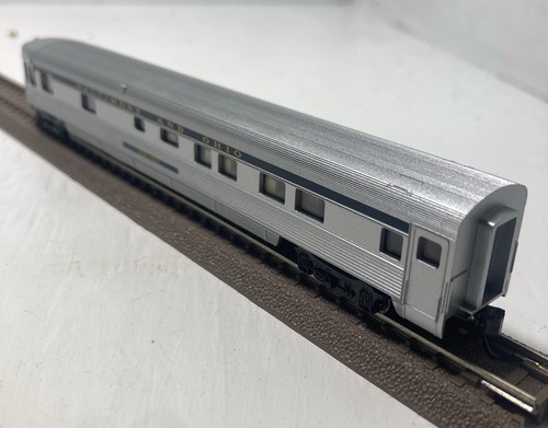 CARRO DE OBSERVACIÓN BACHMANN ESCALA N 14553 BALTIMORE Y OHIO 85 PLATEADO ILUMINADO | Zustand: Used