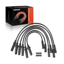 A-Premium Ignition Spark Plug Wires Set of 6 Compatible with Dodge Grand Cara...