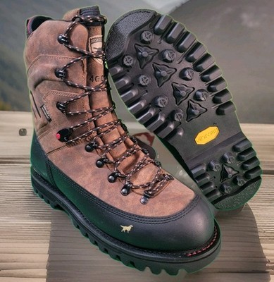 NEW- Irish Setter ELK TRACKER XD 10'' Brown Insulated Hunting Boots, Men's Sz. 11