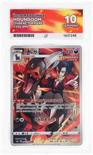 ACE 10 Houndoom 206/184 Vmax Climax Pokemon Japanese Gem Mint