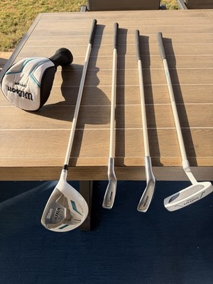 Wilson Girls Ultra Jr. Golf Club Set Junior Driver Iron Wedge