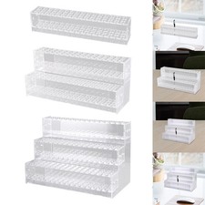 Clear Pen Display Stand Pen Holder for Desk Multi Holes Trendy Traditional